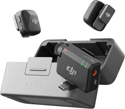 Dji mic mini 2tx - mic, mini(2tx+1rx+charging
